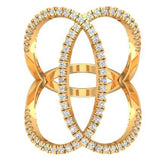 Sterling Silver Semi Mount Ring Setting Round RD Cluster 群镶mm - Syzjewelry